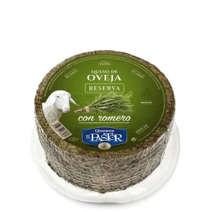 Queso Oveja con Romero Pieza Kilo